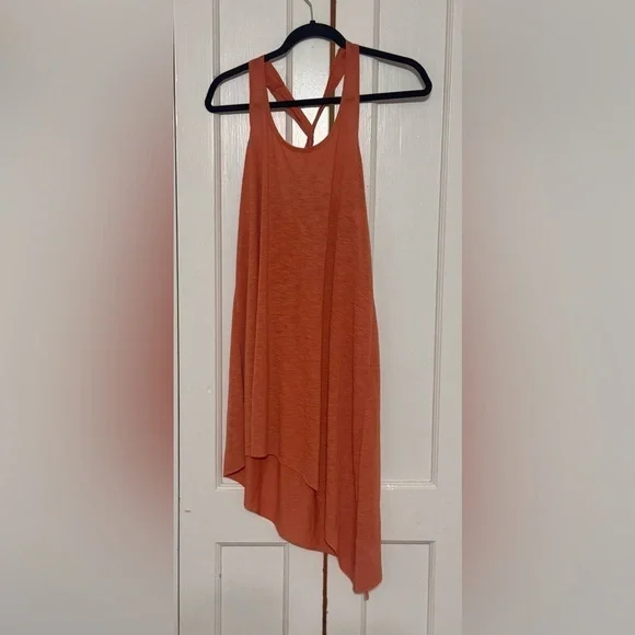 Becca It's a Breeze Twist Back Cover-Up Dress in Orange - Picture 4 of 7